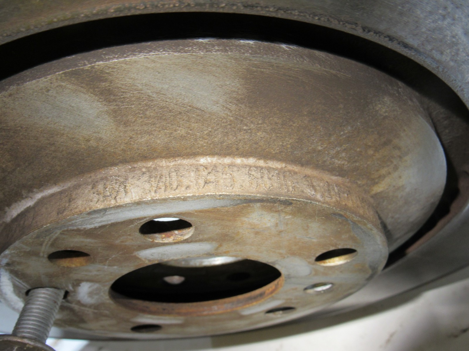 Bentley Continental GT 2012 6.0L Rear Right Left Brake Rotor Disc Set 11-18 ;#3