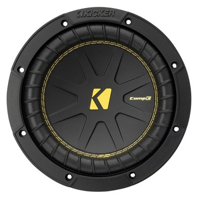 Kicker 50CWCD84 CompC 8'' Subwoofer 400 Watts Peak, Ribbed Polyurethane Surround