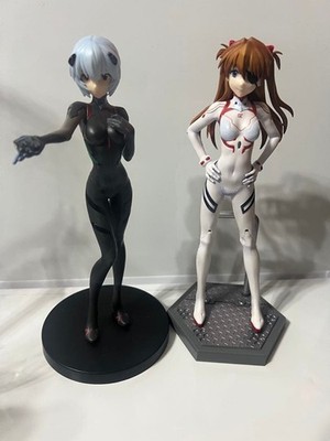 Evangelion Rei Ayanami Asuka Figurenset Sammlerstück Anime Spielzeug Authenti...