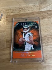 2024 Panini Origins - Rookies Jordan Travis #120 Orange /125 (RC)
