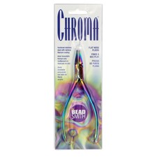 BeadSmith  Chroma  Series Flat Nose Pliers Stainless Steel  Tools