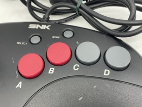 Neo Geo AES Console SNK Pro Controller & Power adapter Tested from JAPAN