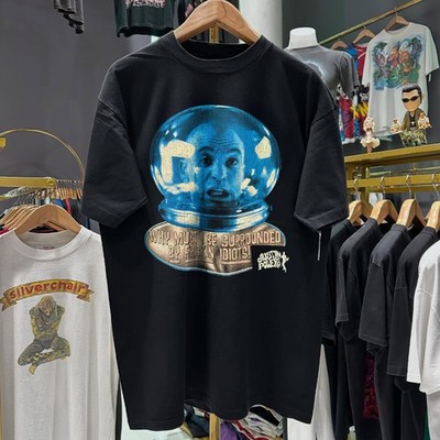 90s Frickin Idiots Club Dr Evil Austin Powers Rare T-Shirt Black S