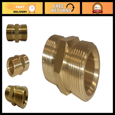 #ad #ad M22 Hose Adapter Coupler for Power Pressure Washer Connects 14mm to 15mm Hoses $39.99