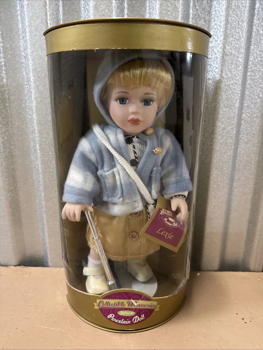 Collectible Memories Genuine Porcelain Doll Lexie Doll With