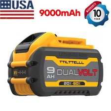 PACK For DeWalt 20V/60V Max 9.0AH Lithium-Ion Battery DCB609-2 Battery DCB606-2