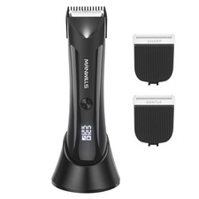 Body Hair Trimmer Men - Ball Trimmer Men, 2 Replaceable Ceramic Blades, Water...