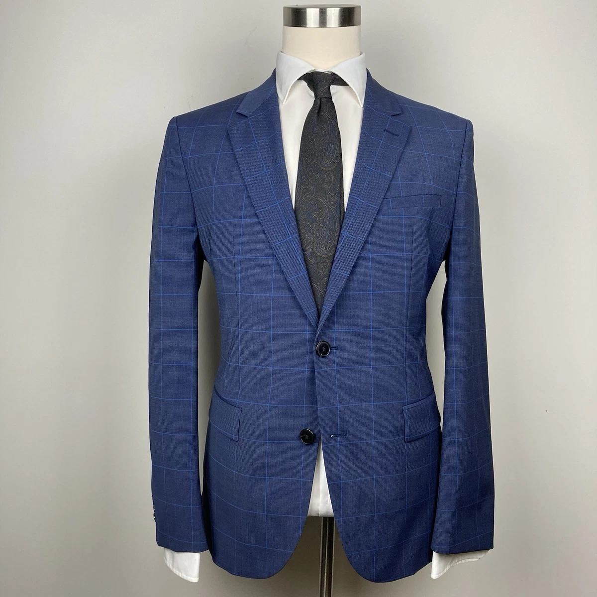 HUGO BOSS Blue Suits & Blazers for Men for sale | eBay