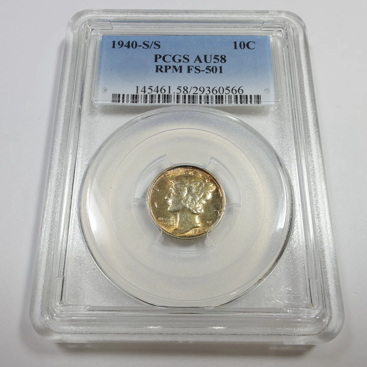MS 66 Graded 1940 Year Mercury Dimes (1916-1945) for sale | eBay
