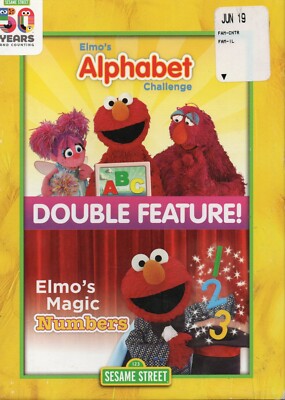 Elmo's Alphabet Challenge & Elmo's Magic Numbers Double Feature