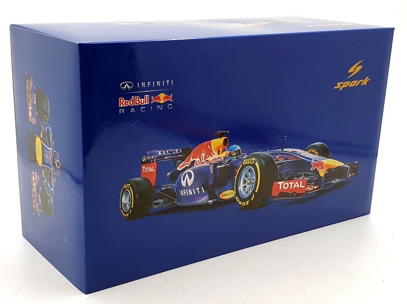 Spark 1/18 Scale 18S135 - Red Bull RB10 F1 2014 #1 S.Vettel Spark 1/18 Scale 18S135 - Red Bull RB10 F1 2014 #1 S.Vettel