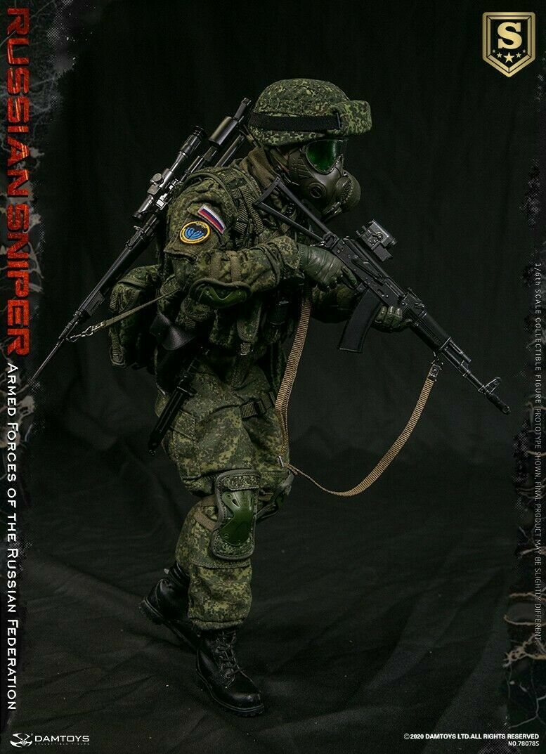 本物の DAMTOYS 78078S 1/6 Armed Forces Russian Sniper 12 その他