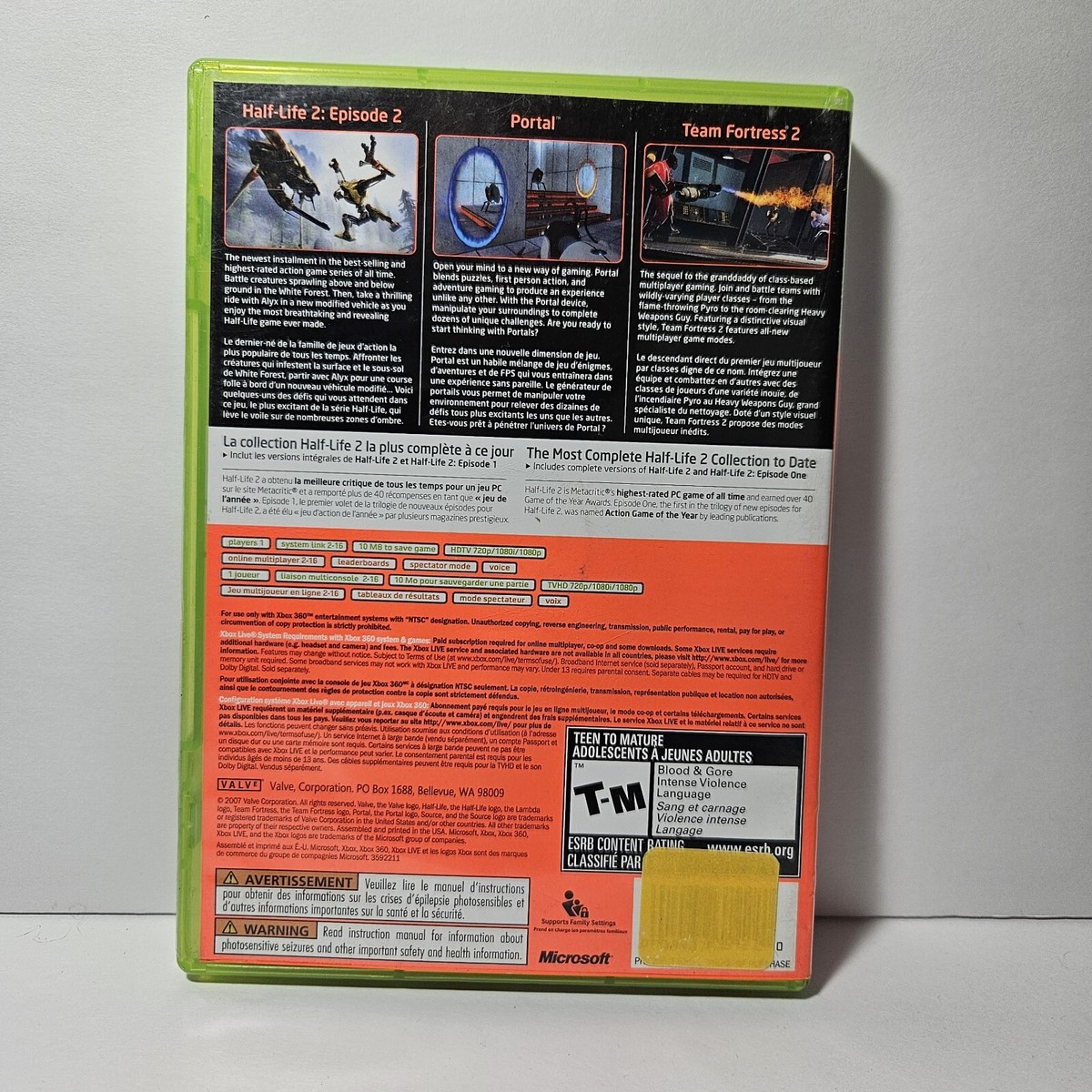 The Orange Box Half Life (Xbox 360, 2007) online kaufen