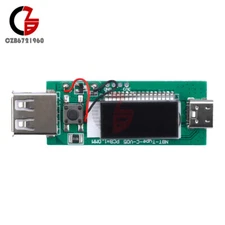 Type-C PD Fast Charging Protocol Decoy Trigger Module Aging Test Board with LCD