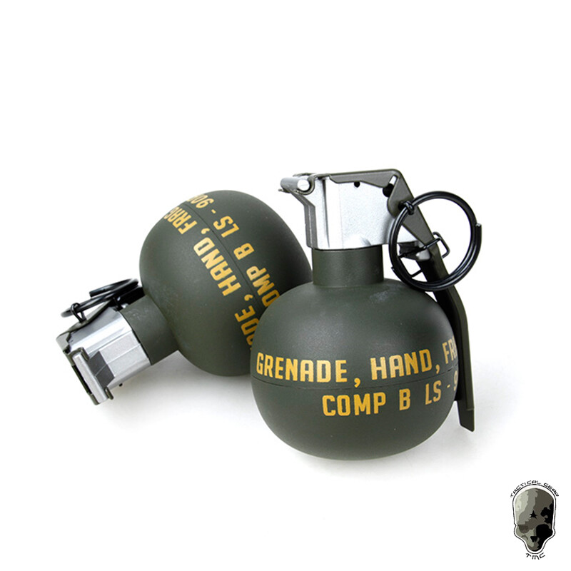 TMC M67 Modelo de granada Dummy Frag Gren Chaleco de liberación rápida Stun 2PCS