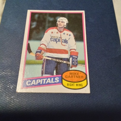 1980-81 Topps #195 Mike Gartner Capitals RC