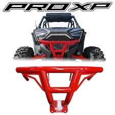 50 Caliber Racing 2020+ RZR PRO XP / XP4 Red Front Bumper Brush Guard USA Made