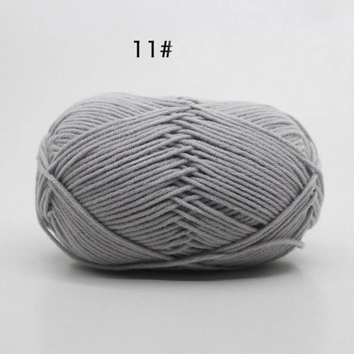62 Colors Milk Cotton Skeins Hand Knitting Wool Baby Crochet Chunky Yarn 50g - Picture 23 of 87