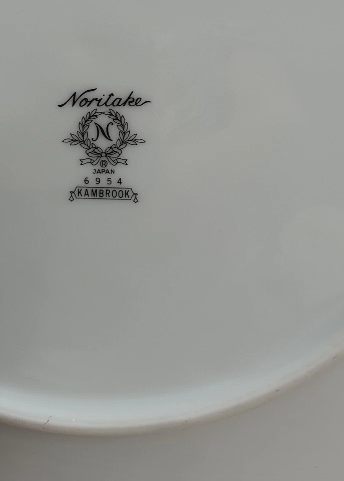 Vintage Noritake Fine China Kambrook Dinner Plate Pn6954 c1968-80 Made in Japan - image 3 of 3