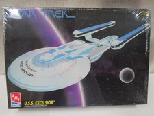 Factory Sealed AMT Ertl U.S.S. Excelsior  Model Spaceship Kit #6630