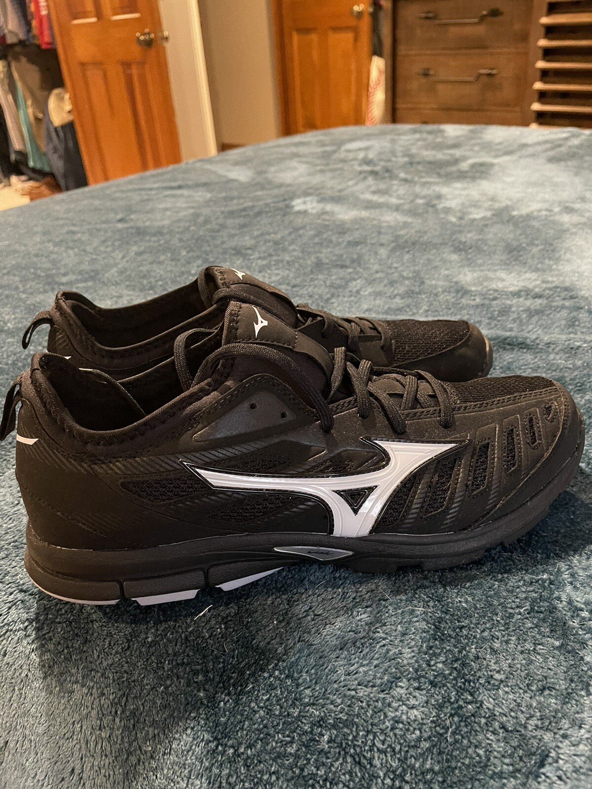 mizuno men's players trainer turf shoe