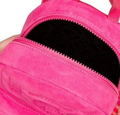 UGG Dannie II Mini Sheepskin Zebra Backback UGG Dannie II Mini Backpack Black Suede Leather Sheepskin  main image 4