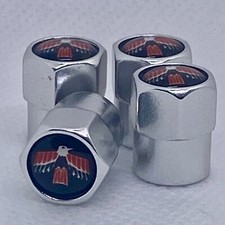 1967 1968 1969 67 68 69 Pontiac Firebird Valve Stem Caps Chrome Metal Wheels 1967 1968 1969 67 68 69 Pontiac Firebird Valve Stem Caps Chrome Metal Wheels