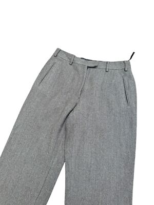 Martin Margiela FW 2004 Brown Grey Wool Pants Size IT 42 fits US 