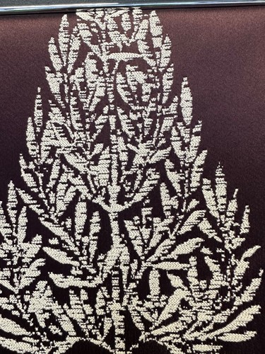 NEW - Ashley Wilde Fabric, satin jacquard, 1m length - Picture 2 of 3