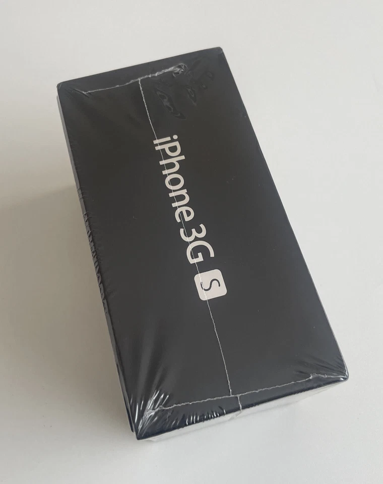 New Sealed Old Stock Apple iPhone 3gs 16gb 3rd Generation Rare UK Model Big Box - Image 2 of 4