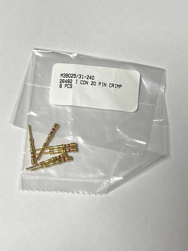 ITT Cannon KPSE 6 Position Circular Connector Plug Crimp Pin KPSE06P10-6P - Picture 6 of 9