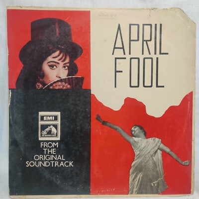 April Fool LP Vinyl Record Shankar Jaikishan Bollywood Hindi Film 1970 Indian