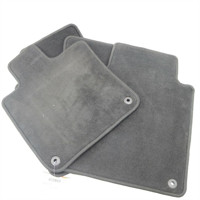 Black Volvo OEM Front/rear Floor Mat Set 39842058 Fits 20172019 S90