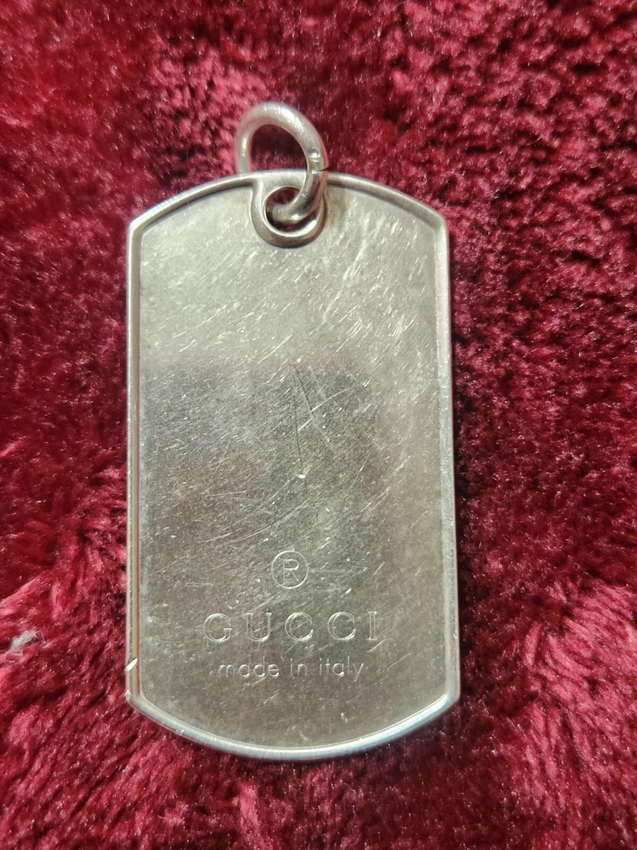 Gucci dog tags ebay top
