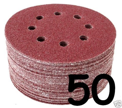 125mm 5 inch Sanding Discs for Orbital Sander 40 - 800 grit fit Black & Decker