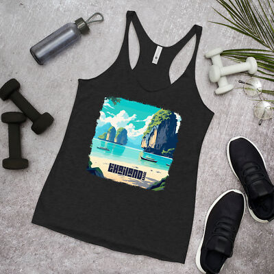 Krabi Thailand Beach Racerback Tank Top Women