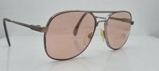 Vintage Menrad 417-033 Gray Pilot Metal Sunglasses Malta FRAMES ONLY