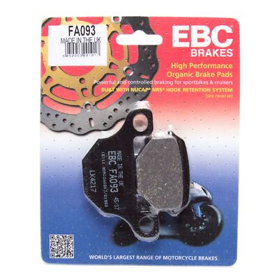 EBC FA093 Organische-Bremsbeläge für Aprilia RS 50 2011-2021