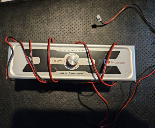 Thermaltake 480W VR fan speed control panel Aluminum 5.25"
