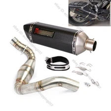 For BMW G310R G310GS 2016-23 Slip On Exhaust System Front Pipe 51mm Muffler Set