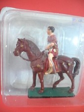 Soldatino Metal 54mm Italeri Antica Roma Tribuno a Cavallo I Secolo A.C. Box