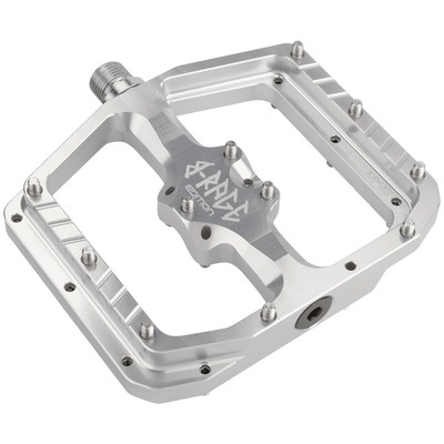 coppia pedali flat penthouse mk5 b-rage 1707 alluminio silver BUMK5B.S Burgtec f