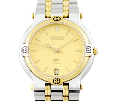 Gucci 9000M Quartz Date 30m Waterproof 