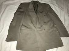 Pierre Balmain 38R Beige Wool Lined Blazer Jacket Light Coat High End