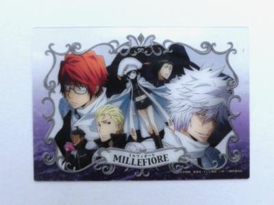 Katekyo Hitman Reborn! card Millefiore Byakuran Uni Shoichi Irie