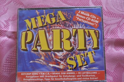 CD Mega Party Set 2+1 Partyplaner  CD´s 2003