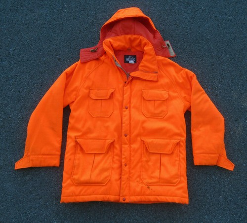 Vintage Woolrich Neon Blaze Orange 
