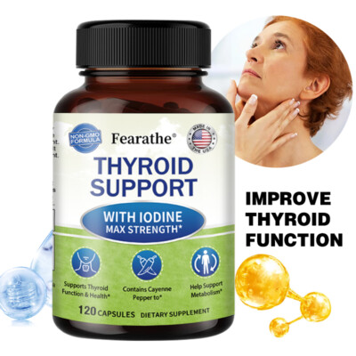 #ad Advanced Thyroid Support Boost Metabolism And Energy Levels 120 Capsules $12.99