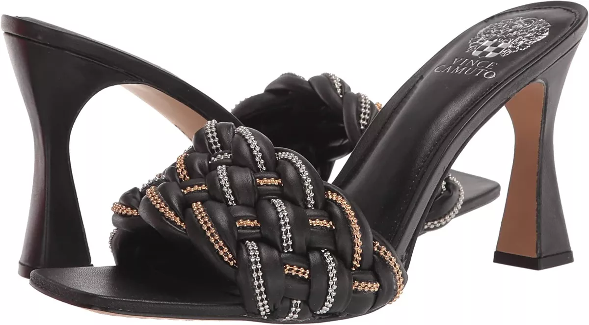 Vince camuto deals mules black