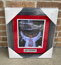 Scotty Bowman Signed Detroit Red Wings Framed 2002 Cup 8x10 Photo JSA COA